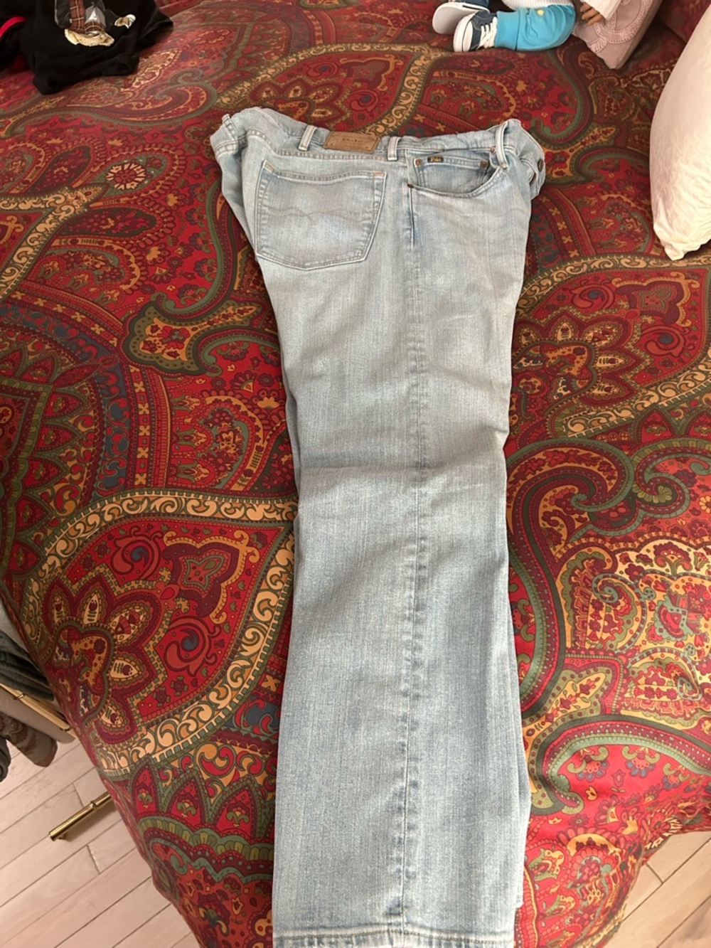 Polo by Ralph Lauren Light Wash Straight Leg Jeans Men’s 40 x 30 Slim Cut